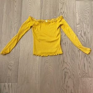 Off the shoulder top